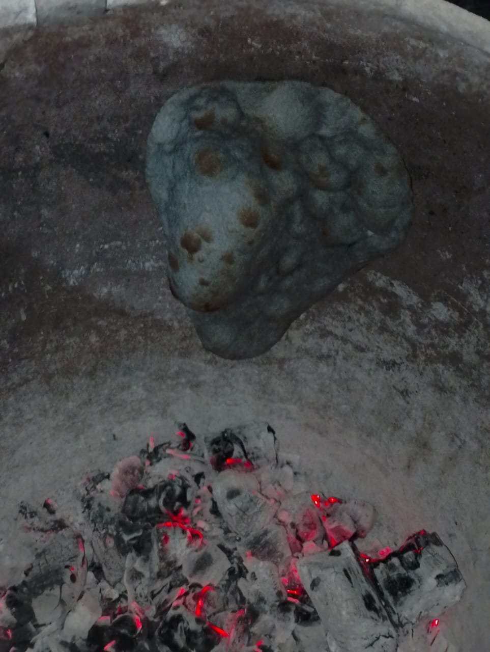 Garlic Charcoal Naan