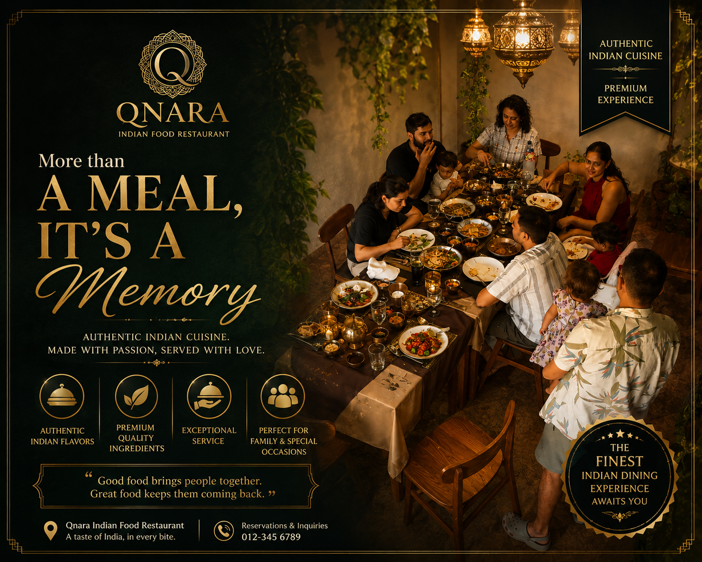 Qnara Indian Food restaurant